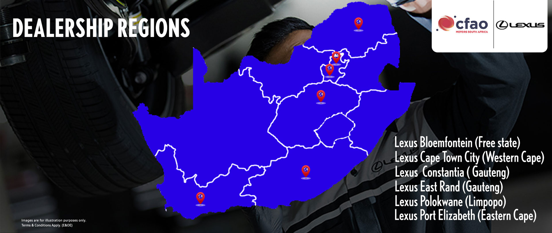 CFAO-Motors-Lexus-Regions-Map