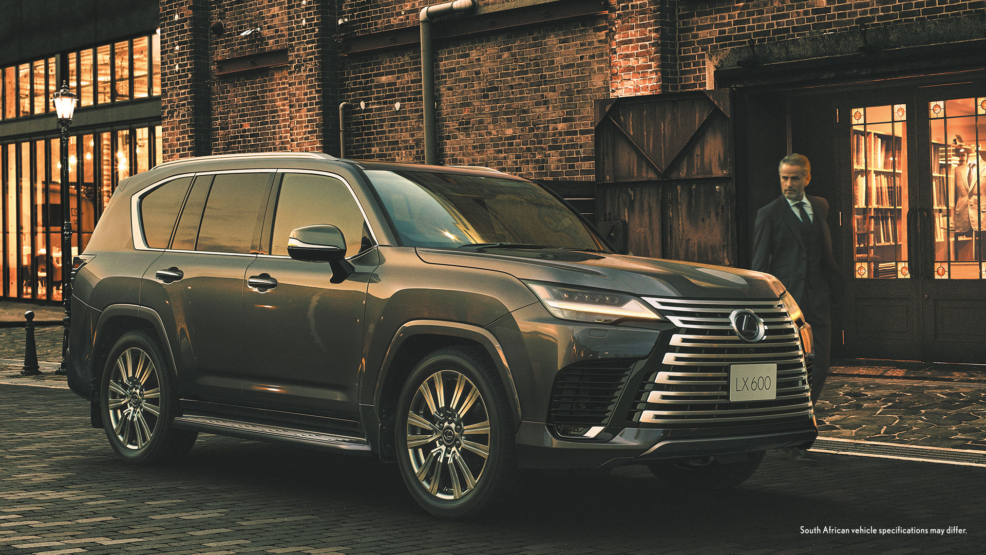 Lexus-LX-Parked-With-Business-Man-Outside
