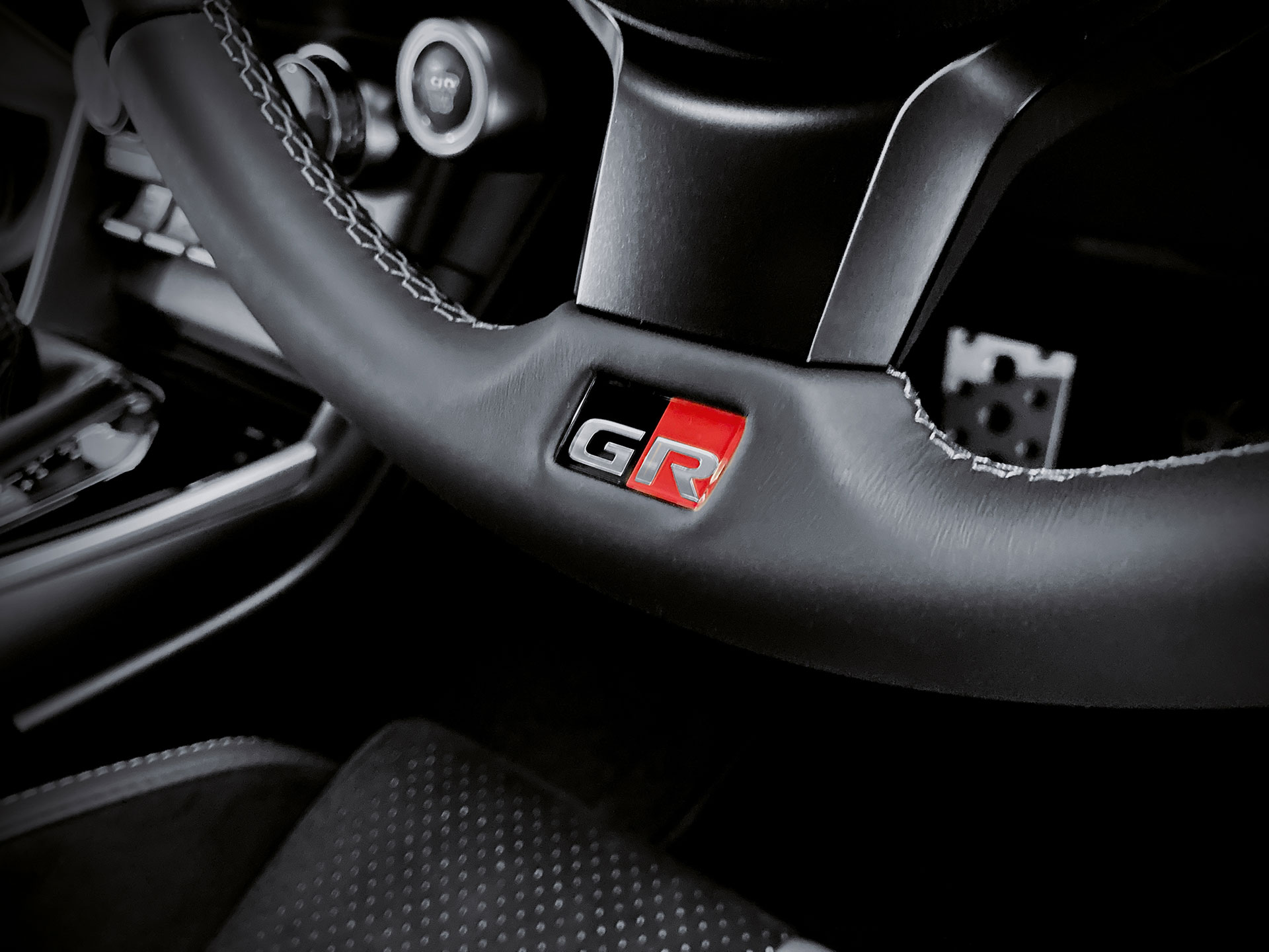 Toyota GR signage on their new models