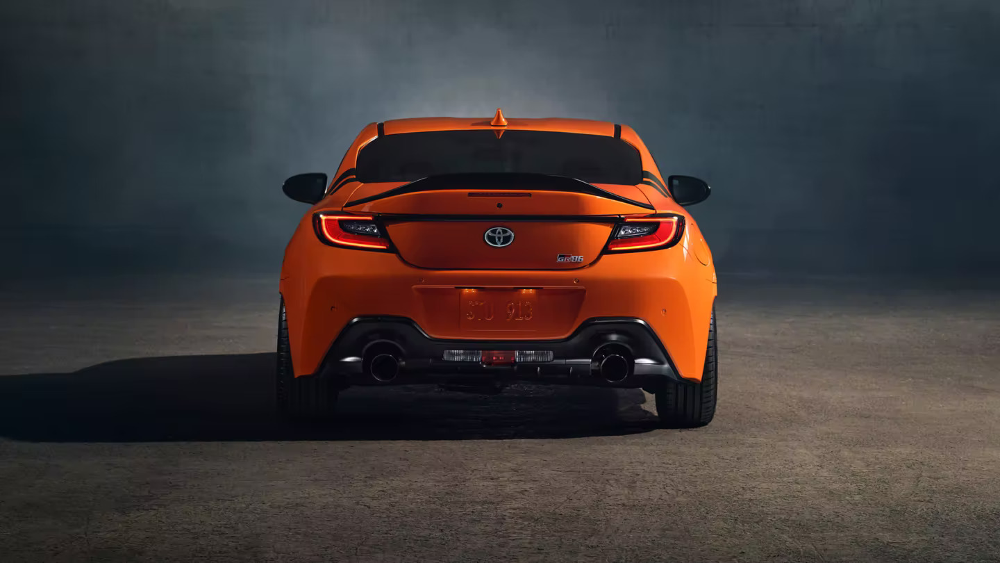 Toyota GR86_Back shot