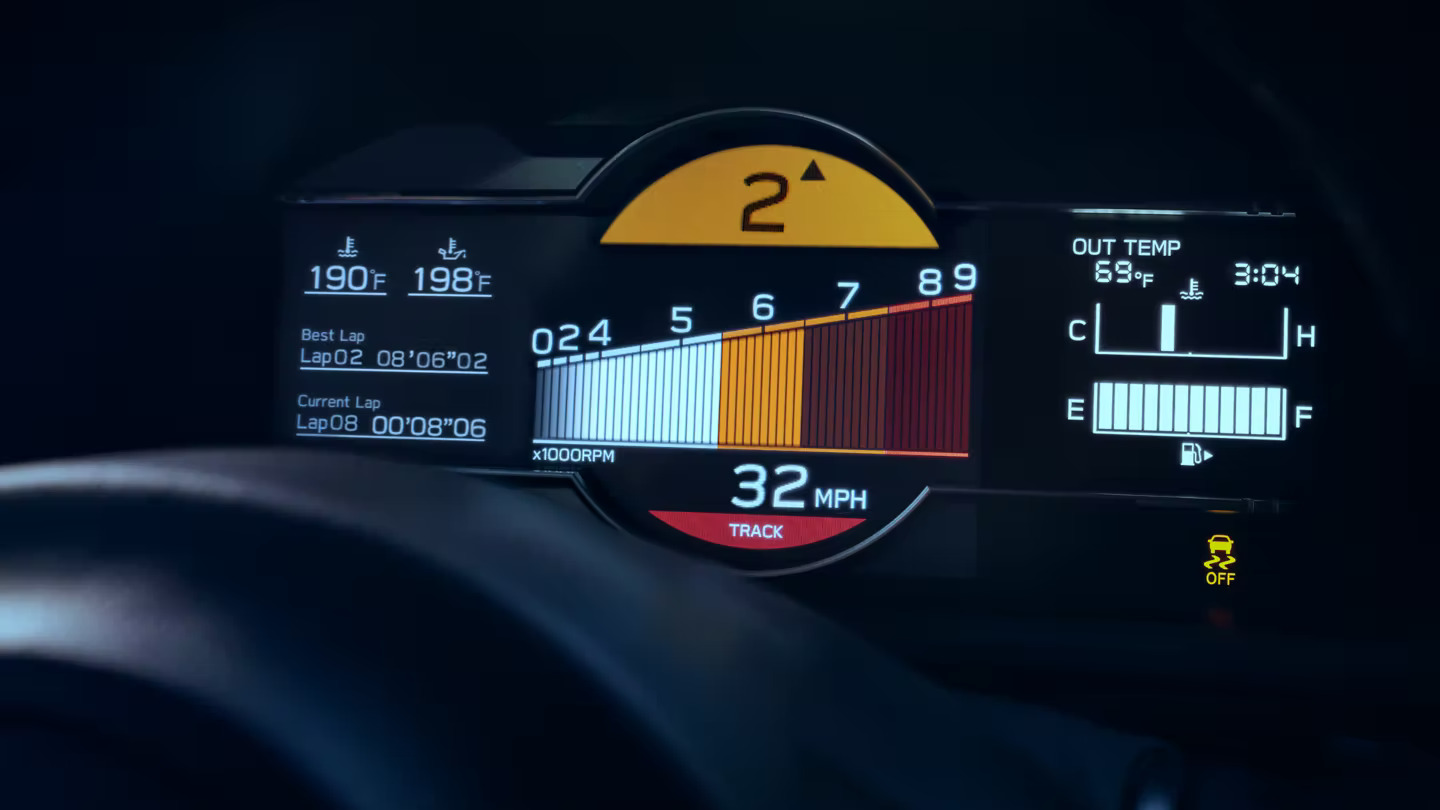 Multi-Information display screen