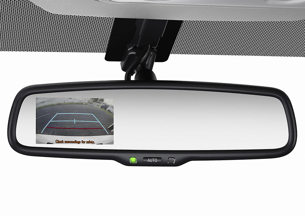 Toyota Quantum rear view mirror