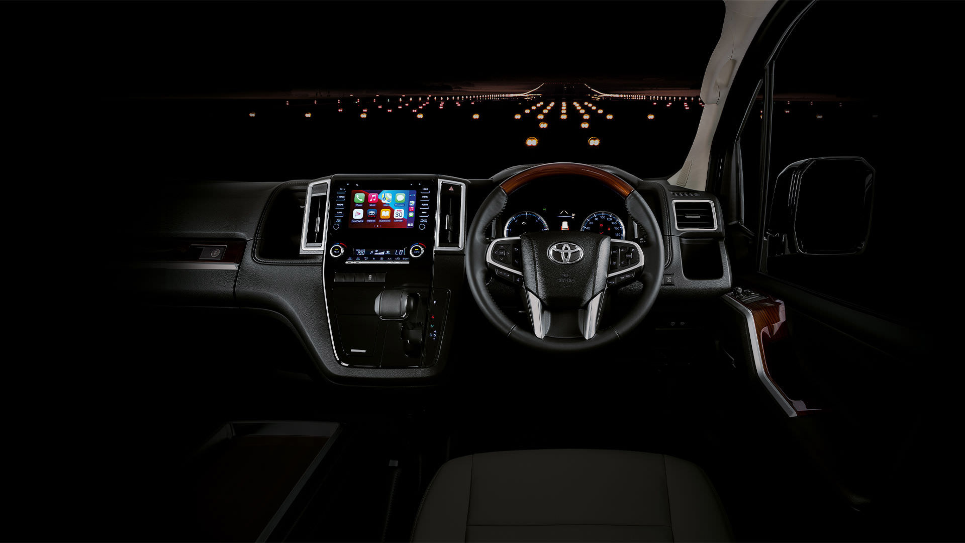 Toyota Quantum interior view