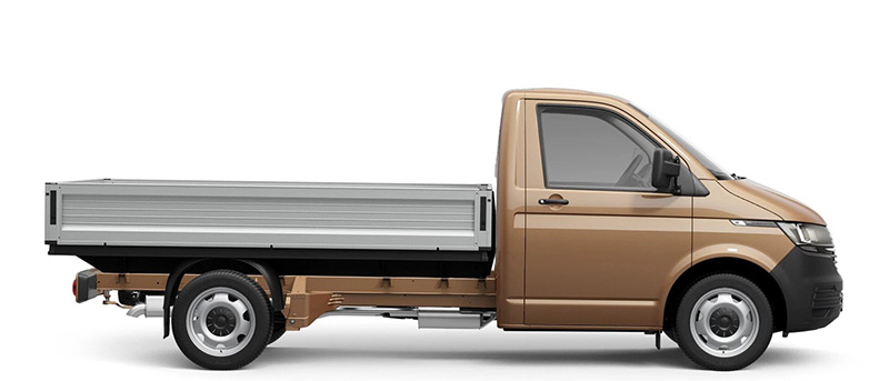 View of VW Transporter Single Cab