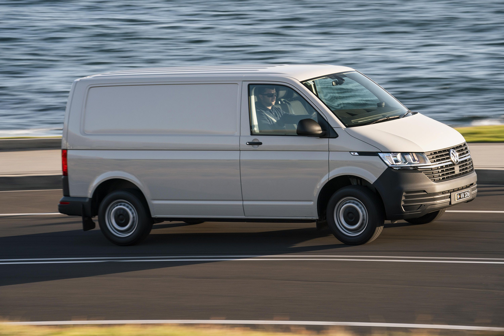 View of VW Transporter Panel Van