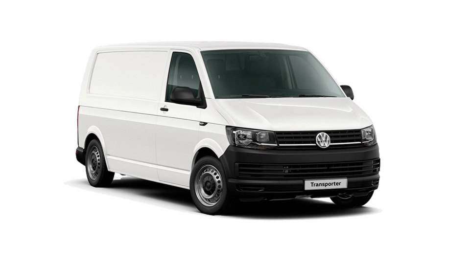 View of VW Transporter Panel Van