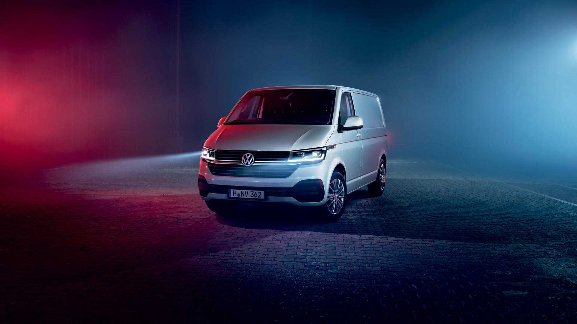 View of VW Transporter Panel Van