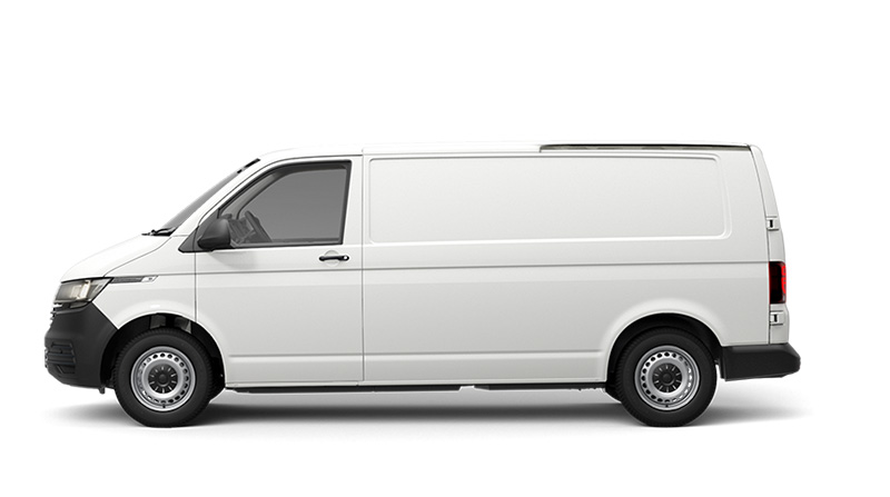 View of VW Panel Van