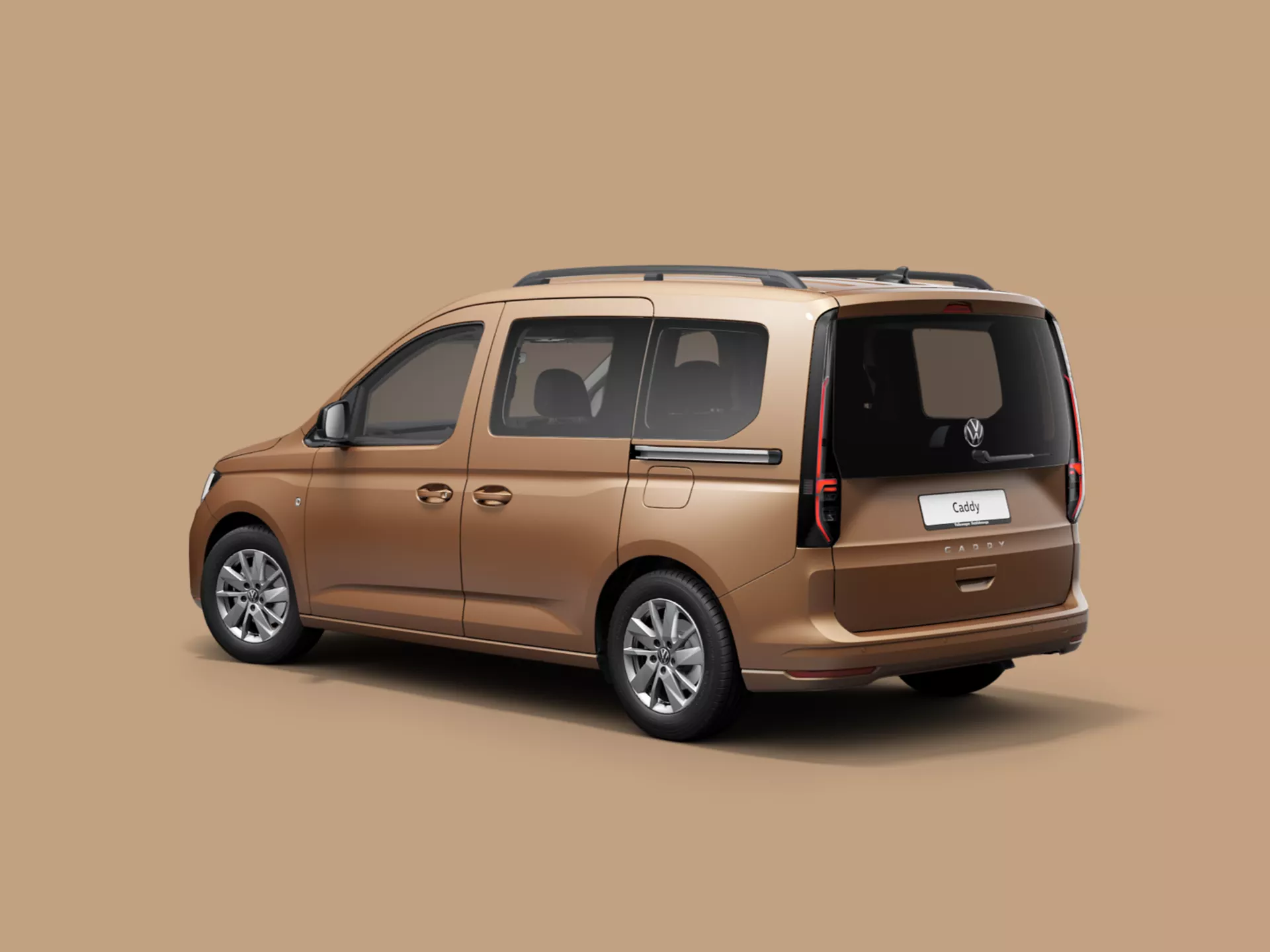 VW Caddy 5 back Copper Bronze colour