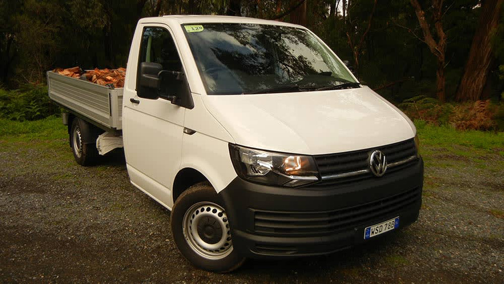 View of VW Transporter Single Cab