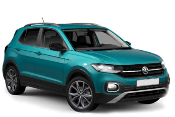 Front view of VW__T-Cross