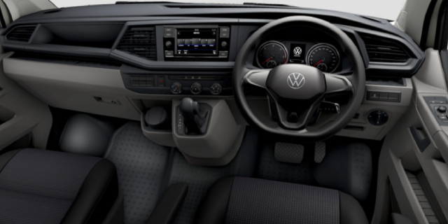VW Caddy Cargo interior view