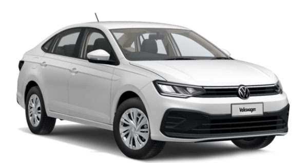 White-VW-Polo-Sedan