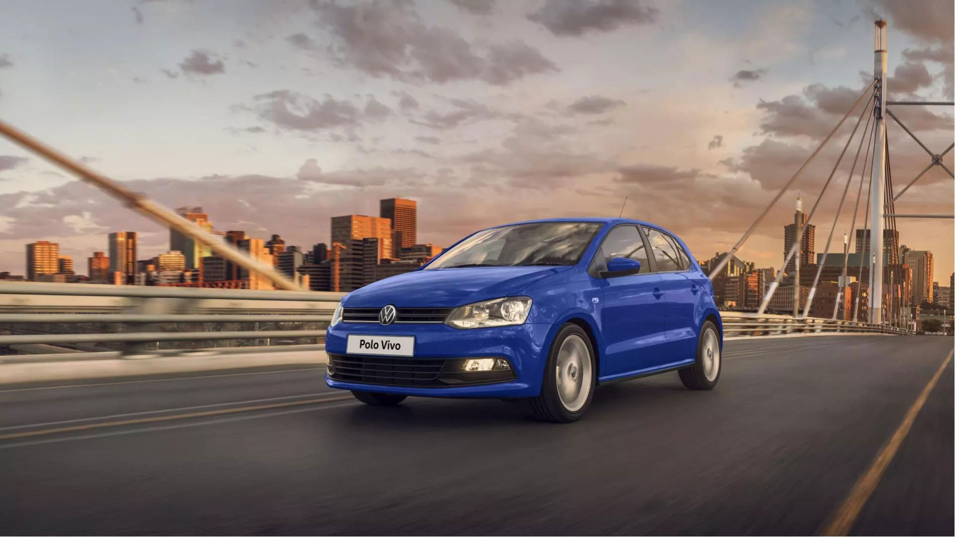 New-Polo-Vivo-Driving-On-A-Highway-Bridge